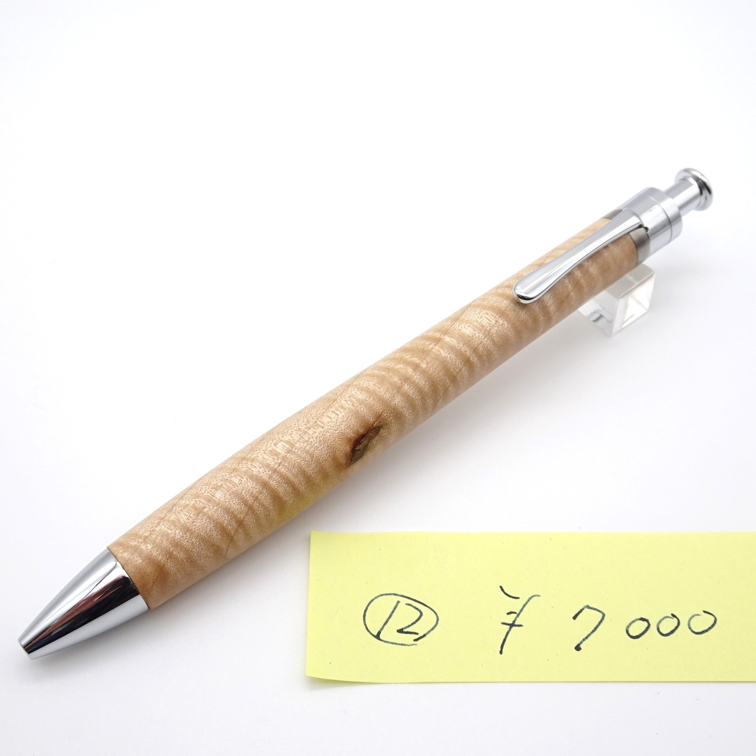 工房楔シャープペンシル 花梨ちぢみ杢まる•トラ杢 欅 工房楔 花梨