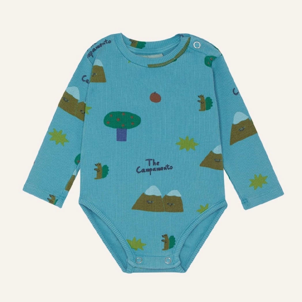 The Campamento Mountain Baby Body【12-18M】Blue