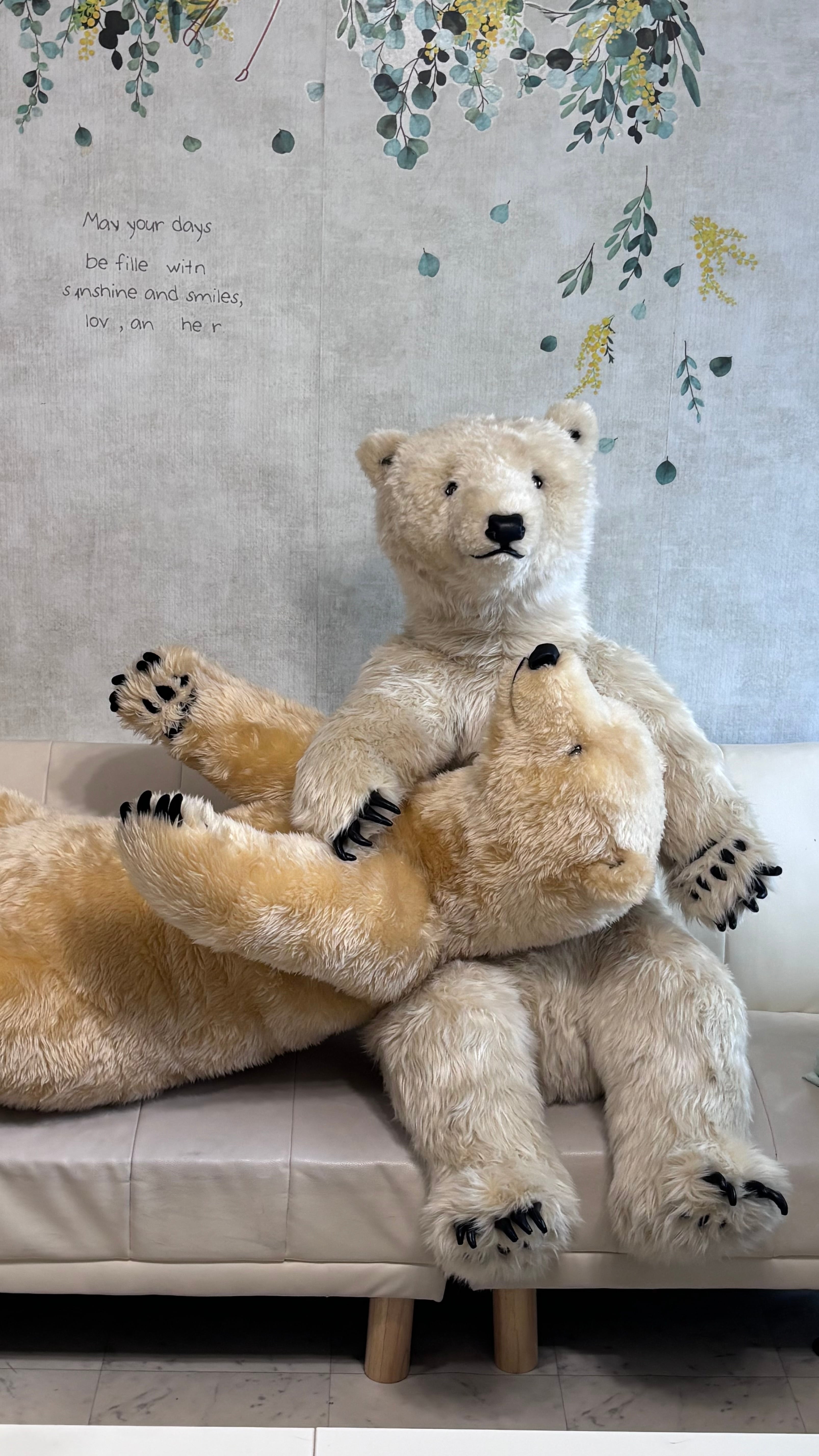 No.85 ホッキョクグマぬいぐるみ | POLAR teddy BEARS .jp