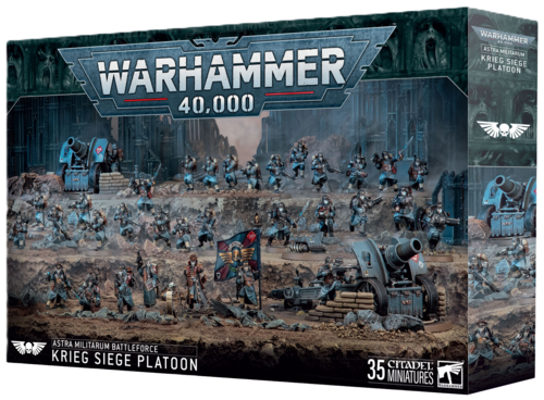 バトルフォース：アストラ・ミリタルム - クリーグ包囲小隊	ASTRA MILITARUM: KRIEG SIEGE PLATOON