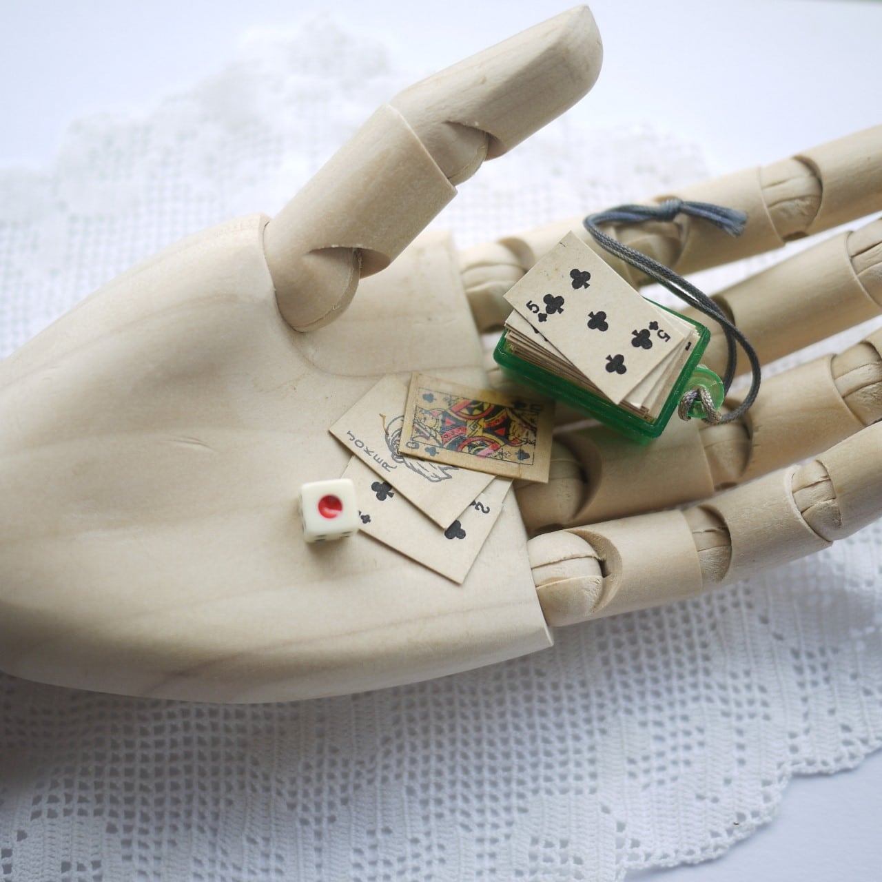 和風 ドールハウス トランプとさいころ