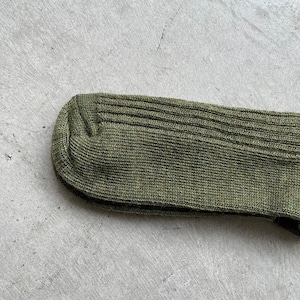 ⚫︎joha/wool ribsocks 【60016/moss】