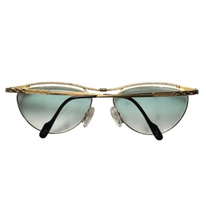 vintage TIFFANY LUNETTES twisted double bridge sunglasses “T135”