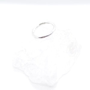 Karen Simple Design Silver Ring 9号