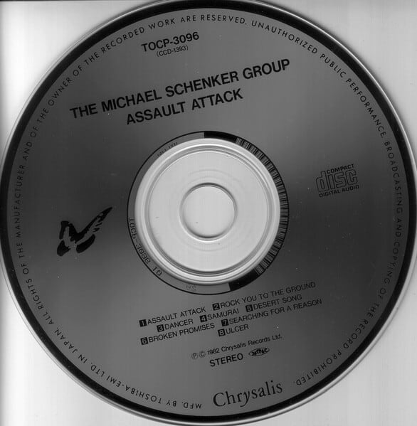 MICHAEL SCHENKER GROUP(MSG)/黙示録〜ASSAULT ATTACK〜 | RECORD SHOP