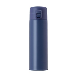 【在庫処分】アトラス 水筒 520ml 保温 保冷 真空断熱 ステンレス 軽量 ワンタッチボトル マグボトル 広口 洗いやすい 片手で開けられる スイッチマグ バイオレットブルー 白湯 AW-521VBL