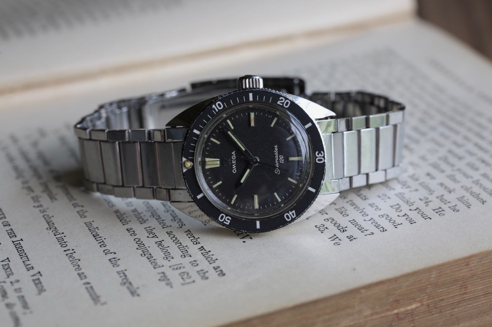 60s OMEGA Seamaster 120 boys ノンデイト 自動巻き OMEGA】1960's シーマスター120 ボーイズサイズ 手巻き ノンデイト