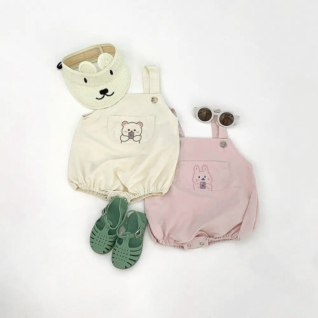 BABY　クマさんサロペット