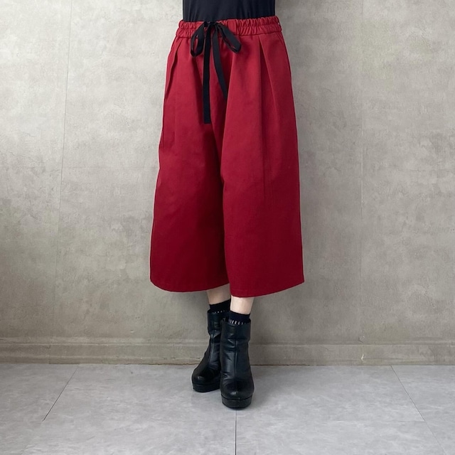 Zip gaucho pants【HYPOCRITE】