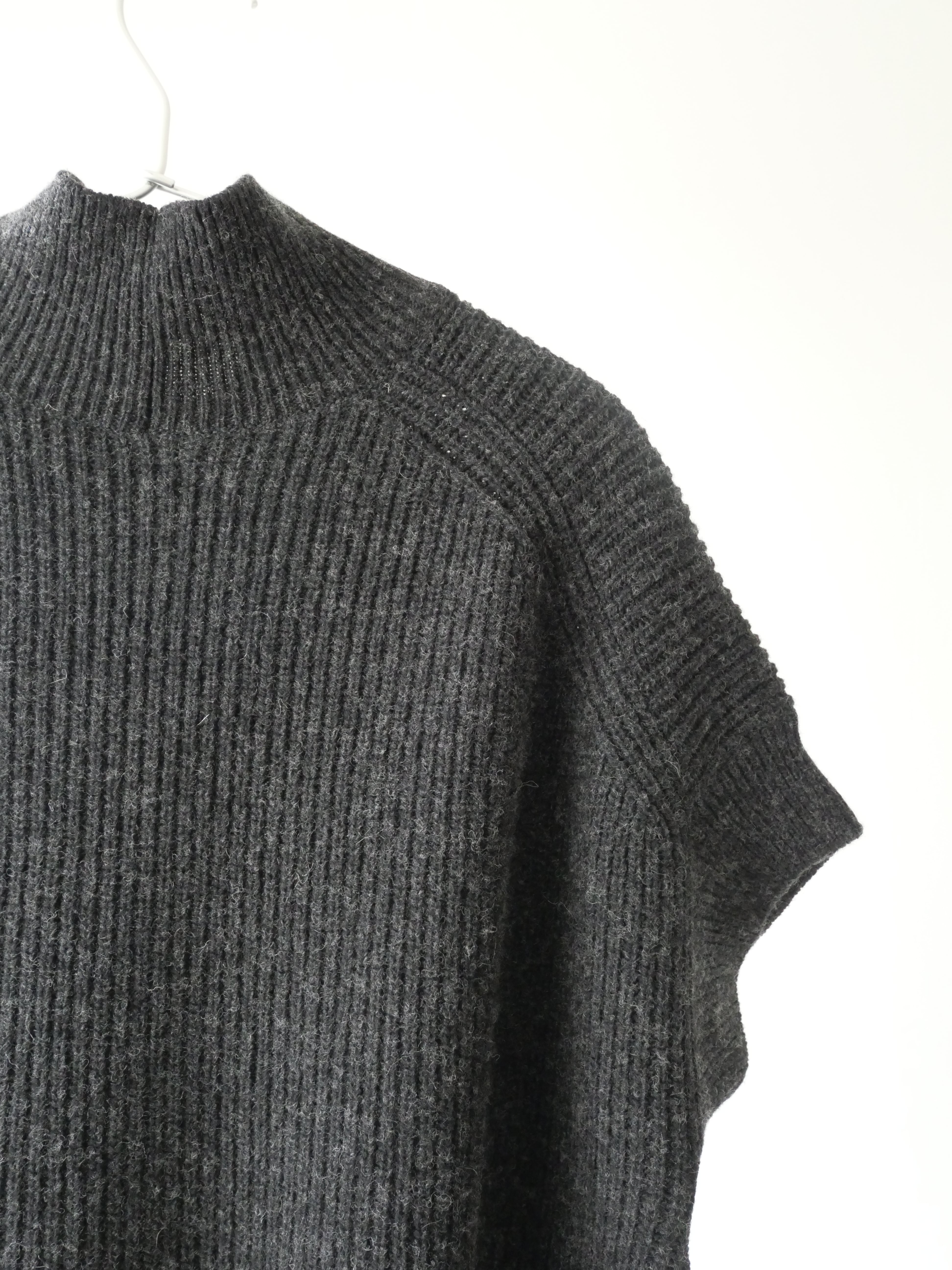 evam eva / wool fox aze vest | t a - n a