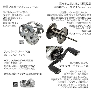 Abu Garcia ZENON MG7 左ハンドル アブガルシア ZENON MG7-L 左