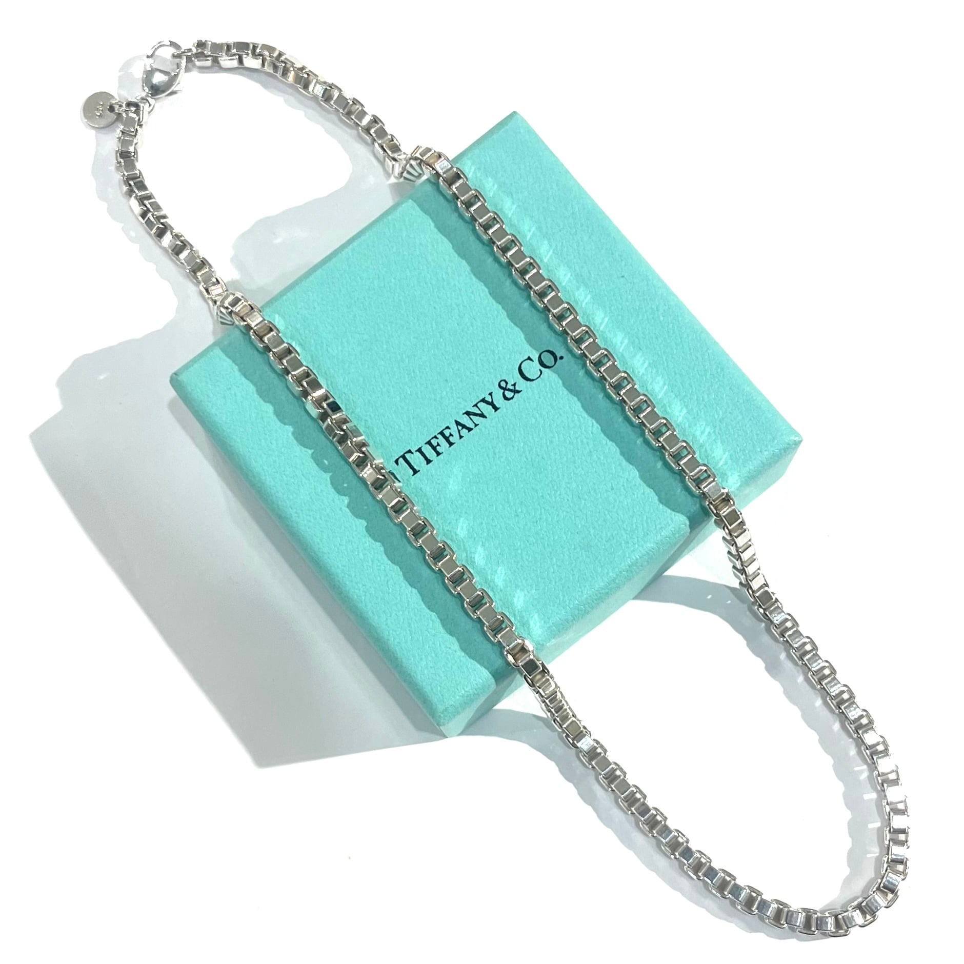 TIFFANY&CO. 】 2959 ティファニー 名作 ベネチアン チェーン