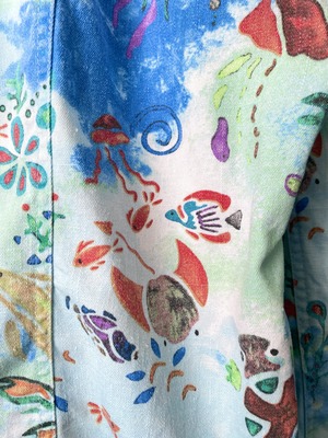 Sea creature shirts jacket