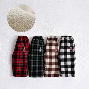ベビー＆キッズ　冬新作 チェック柄 パンツ