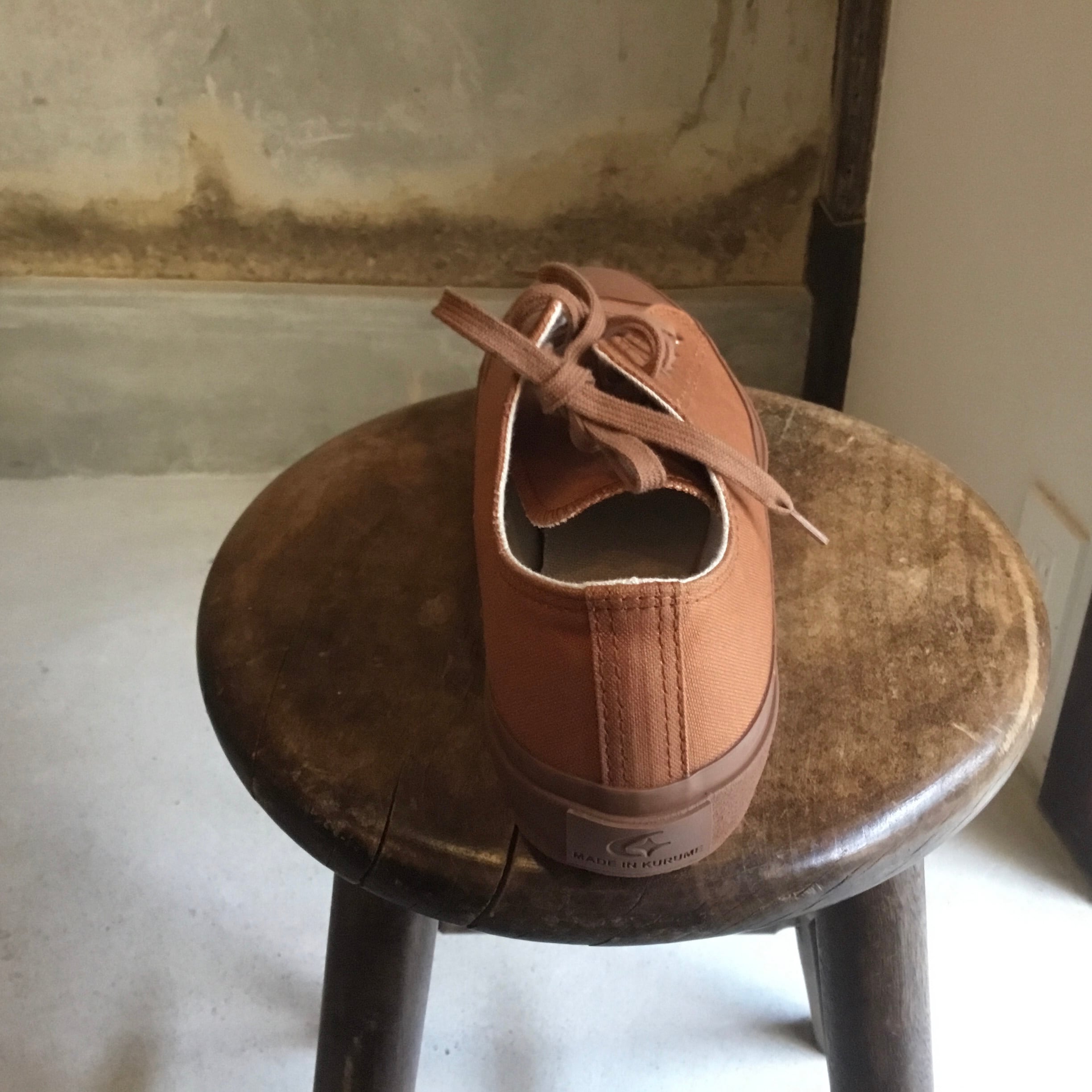 MOON STAR 栗色25.0 deadstock No.3 60s