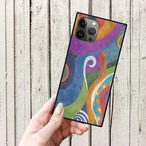 iPhoneケース 波 北欧レトロポップ｜ミッドセンチュリー柄 NOR119