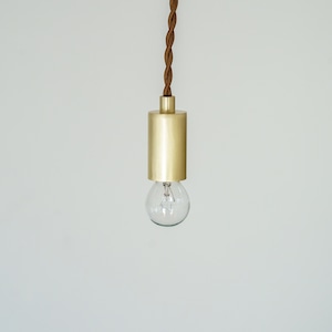 【受注製作】ペンダントランプ＜ロゼE17＞ / 真鍮　pendant lamp <rosee-E17> / brass