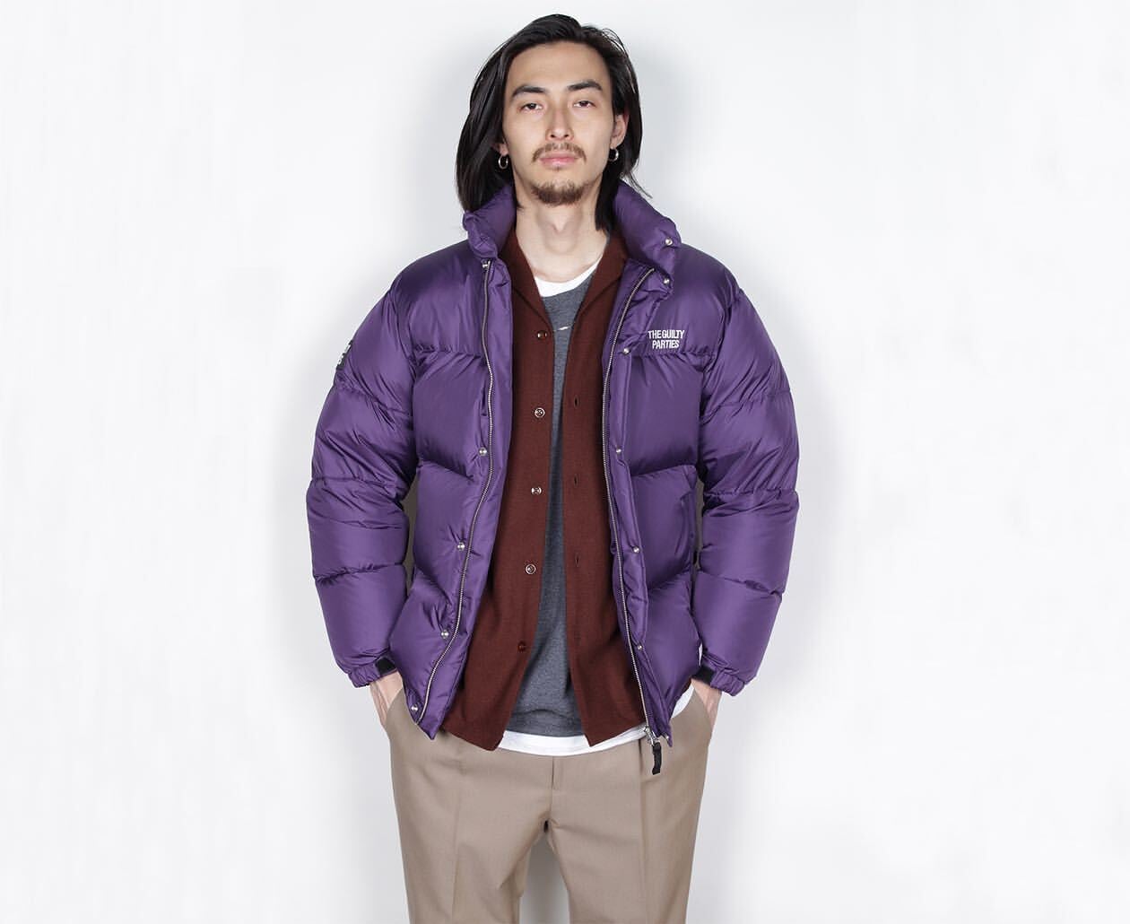 WACKO MARIA Down Jacket Purple | AGEO BASE