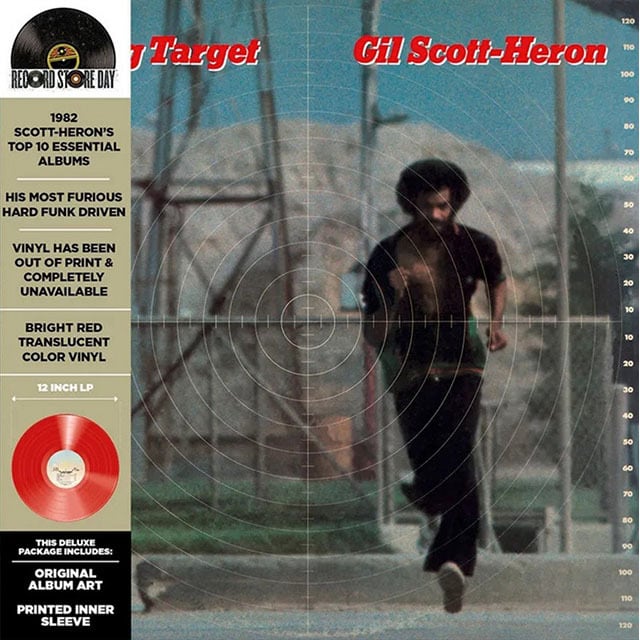〈残り1点〉【LP】Gil Scott-Heron - Moving Target（レッド ヴァイナル）