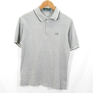 英国製 FRED PERRY ティップドライン ポロシャツ size40/フレッドペリー 1202