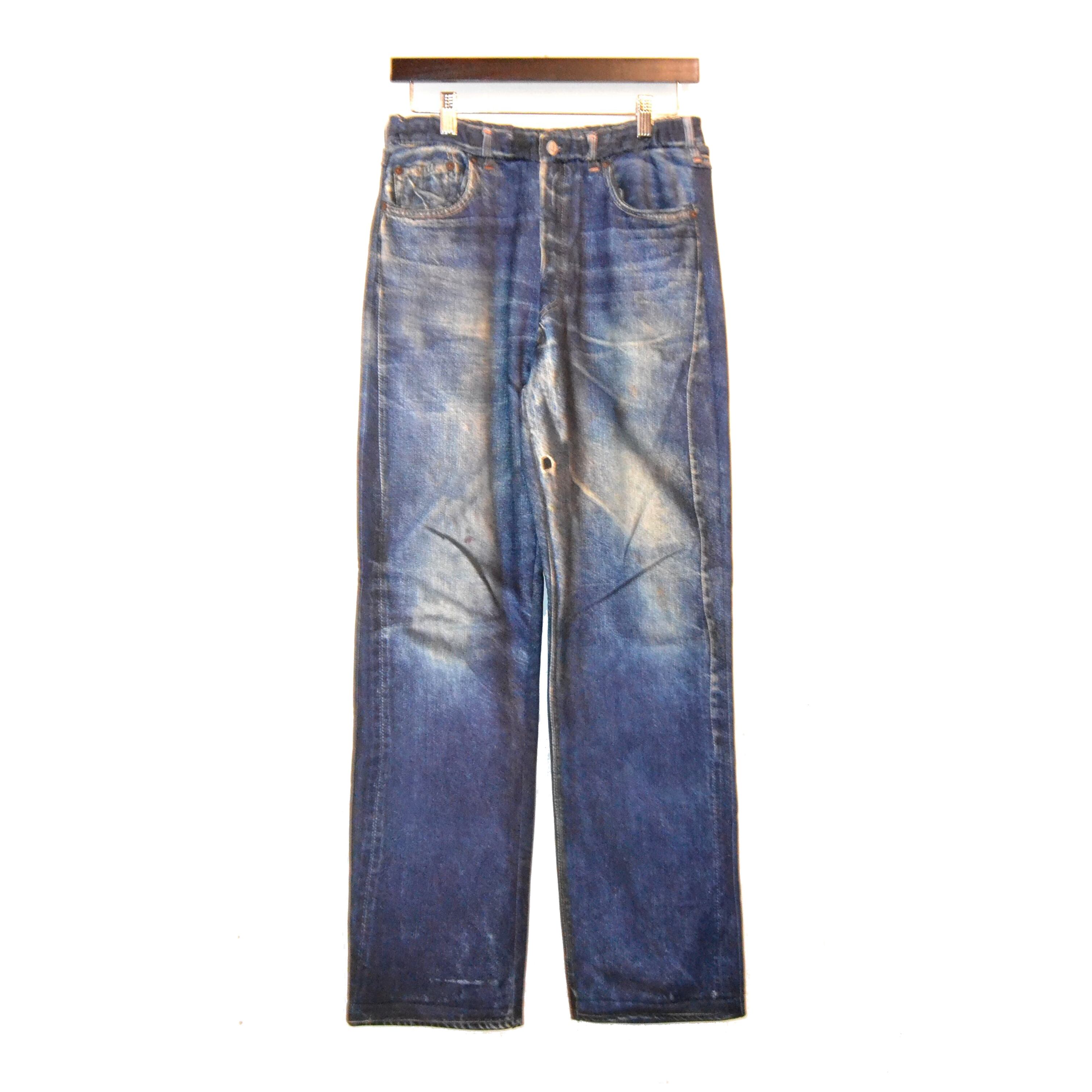 Talking About The Abstraction / Transfer Flare Pants | L' AXE