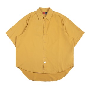 ルーズシルエットスクエアカラー半袖シャツ　0715