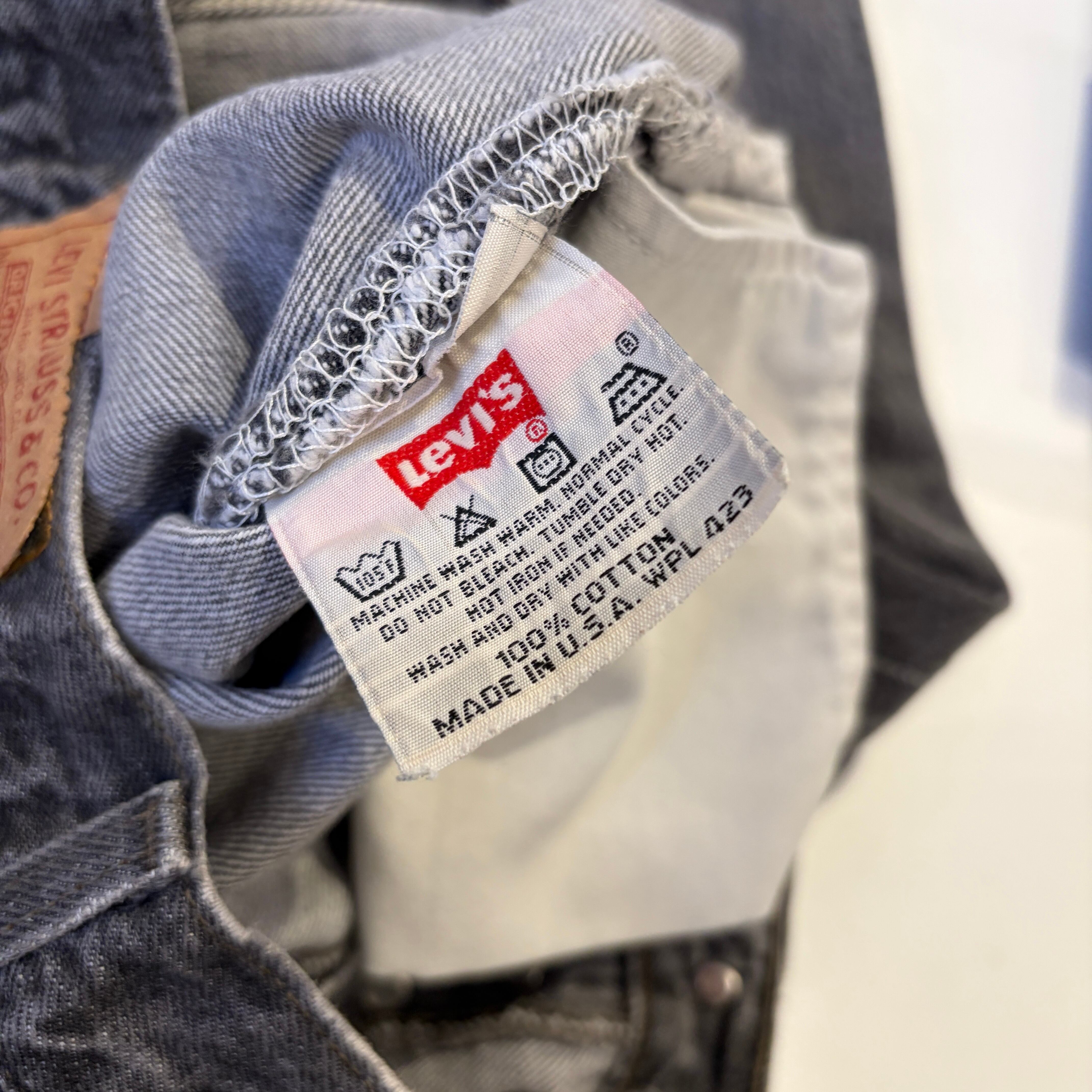 1990s LEVI'S 501 DENIM PANT 先染ブラック W31 L30.5 | safarionline