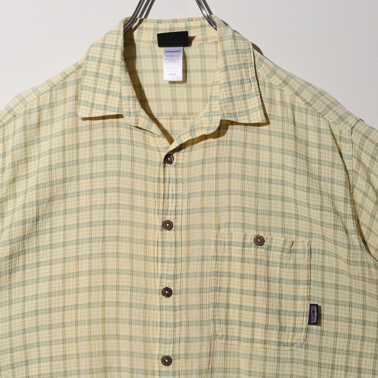 美品 L 09年 A/C Yarn Dye Shirt Patagonia ACシャツ ヤーンダイ パタゴニア