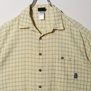 美品 L 09年 A/C Yarn Dye Shirt Patagonia ACシャツ ヤーンダイ パタゴニア