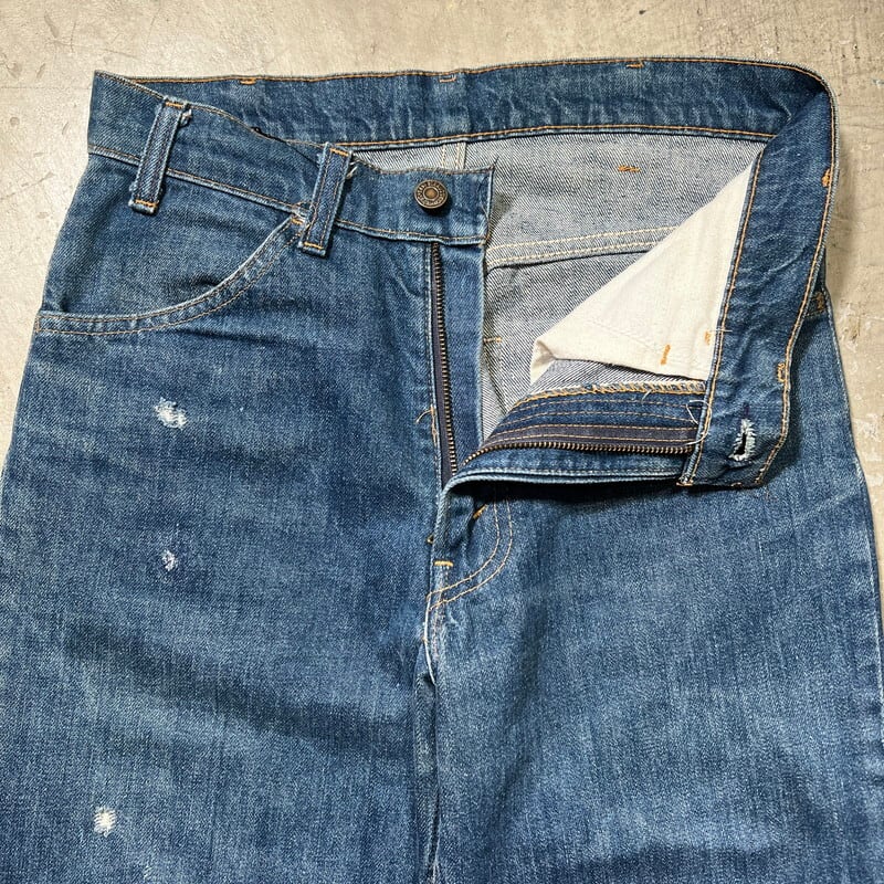 80's Levi's 646-0217 ベルボトムデニム フレアデニム 1980年 ハチマル
