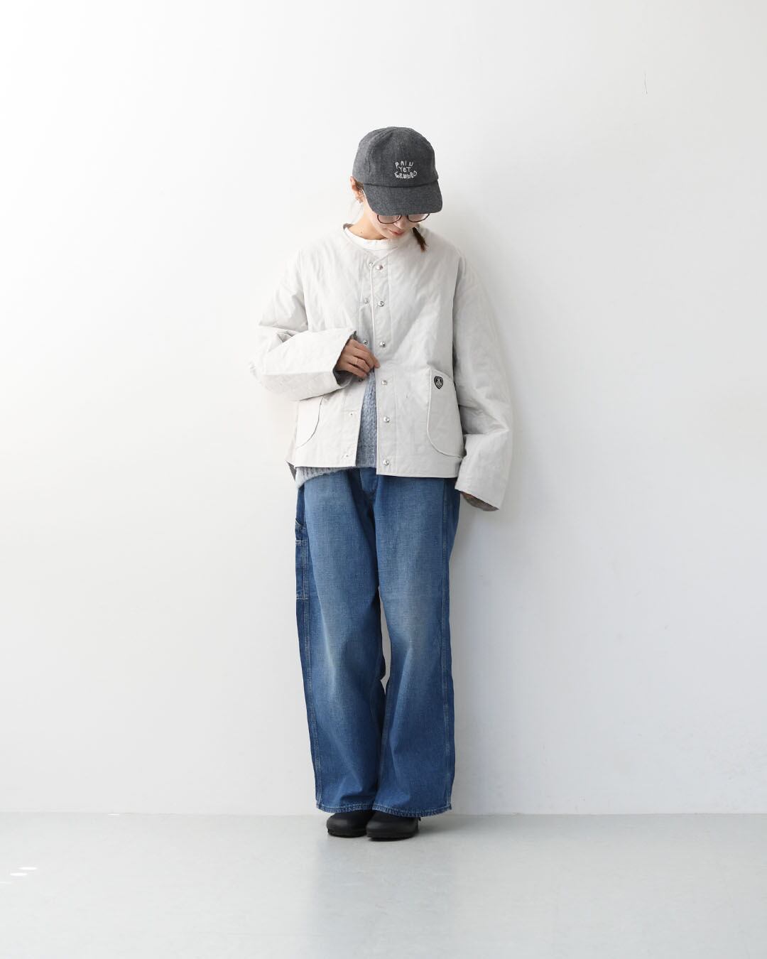 ORCIVAL [オーチバル・オーシバル] Cotton Typewriter Short Blouson