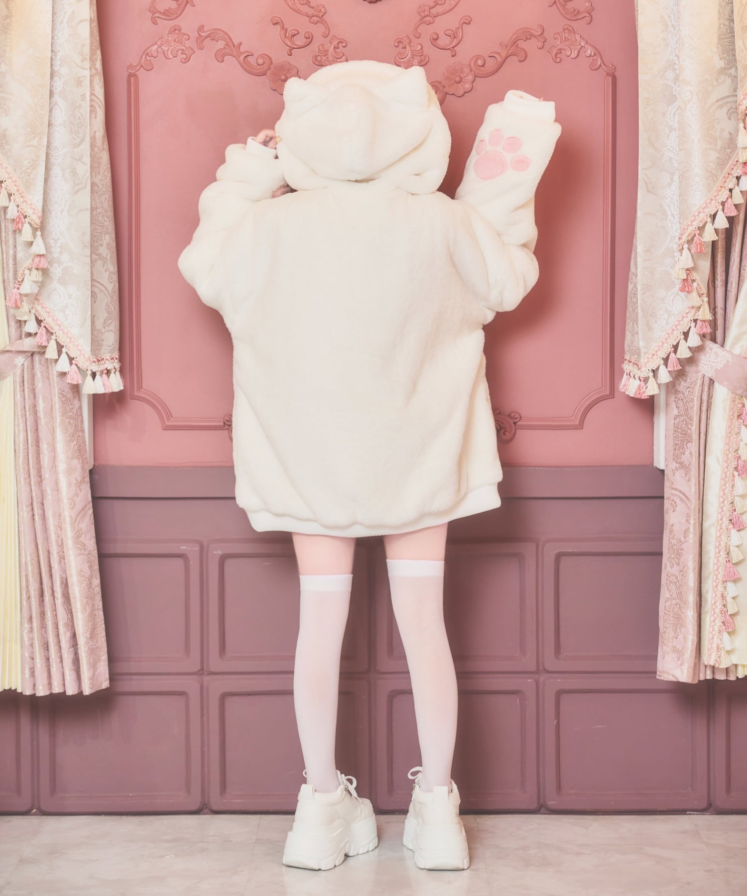 ねこちゃんあうたー(ホワイト) | nyan Me.