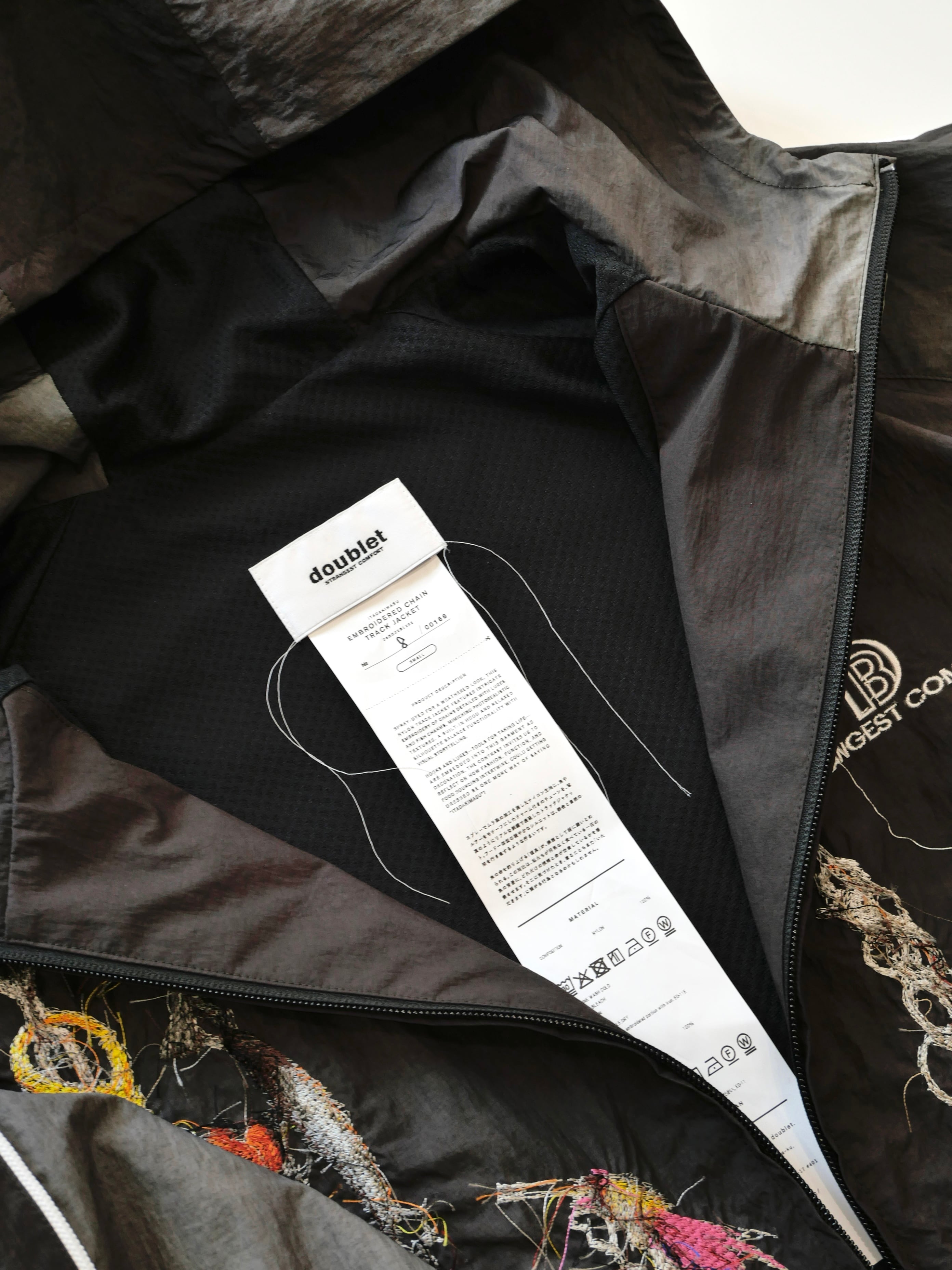 doublet EMBROIDERED CHAIN TRACK JACKET | CONSTRUCT1