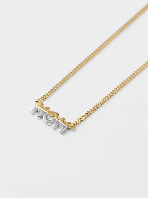 MARIA BLACK マリア・ブラック/ Mom Necklace - Yellow Gold/Silver