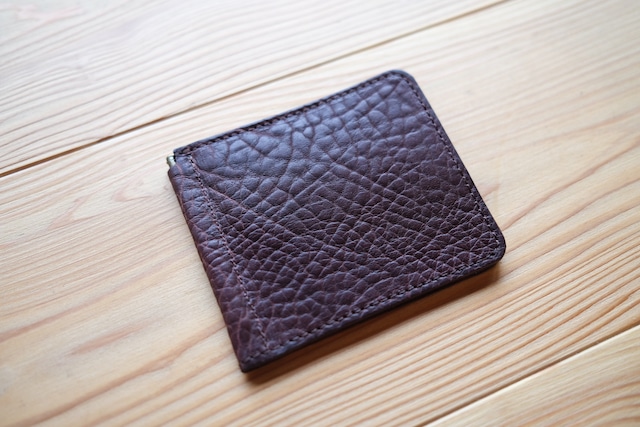 《即納》money clip【burgundy】