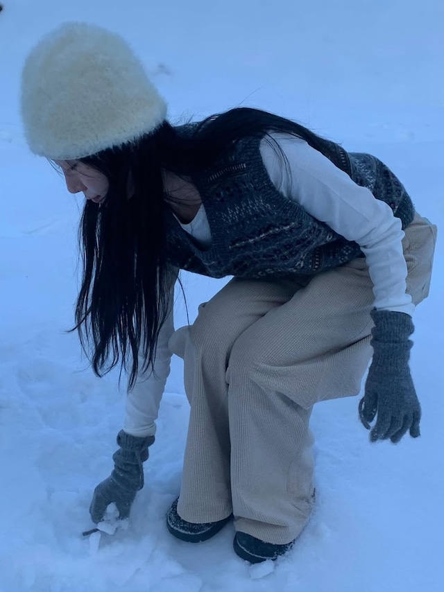 (予約) JINSIM / Hayley vest 2color