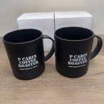 コーヒーマグカップ ペア 【オリジナルグッズ】（素材にコーヒー粒を配合・軽量）