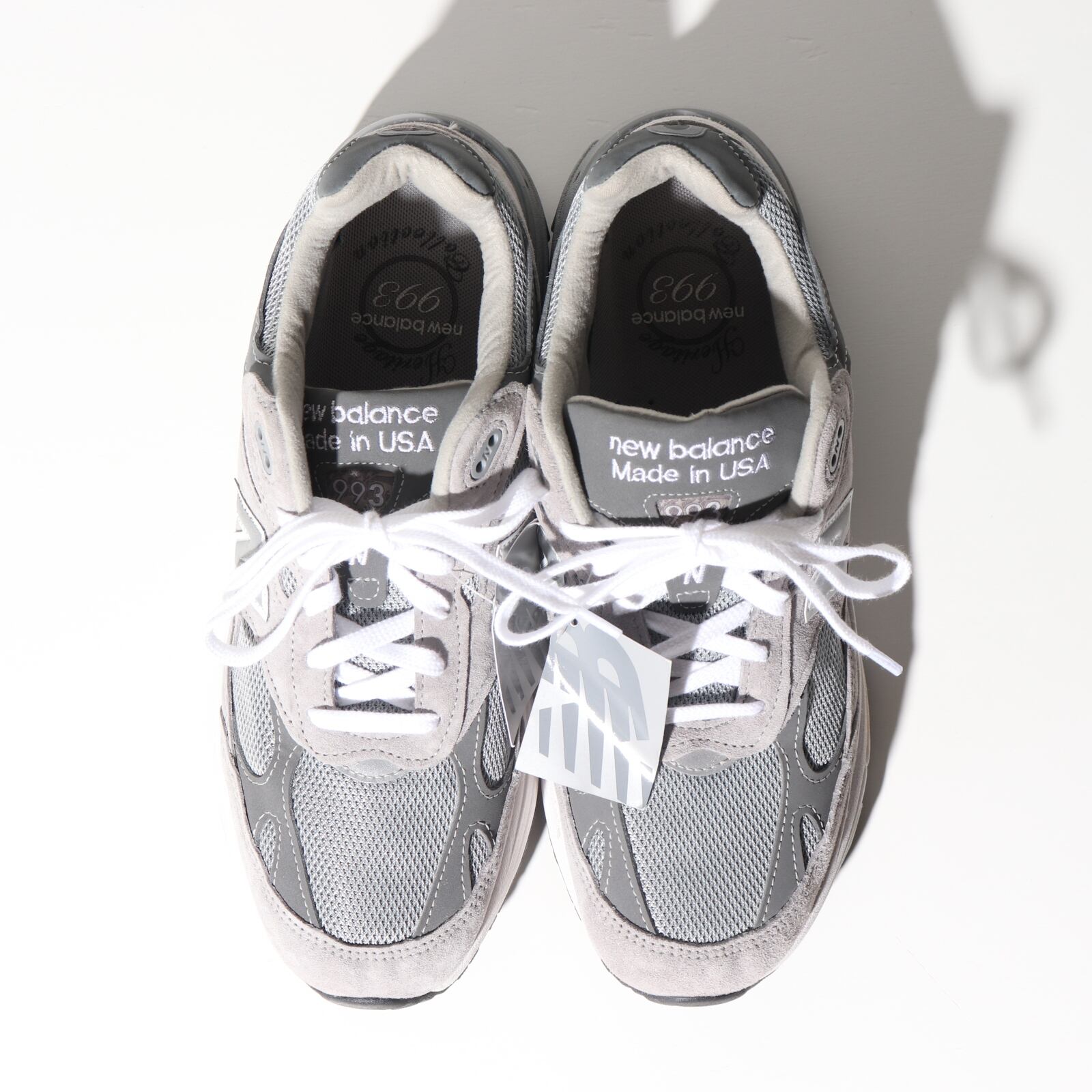 新品 10D MR993GL ニューバランス New Balance グレー スニーカー 