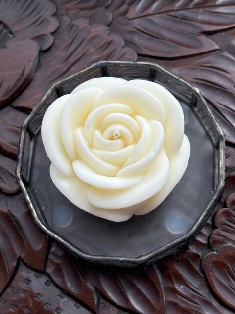 Rose Candle バラの形のソイキャンドル | OnKa Candle