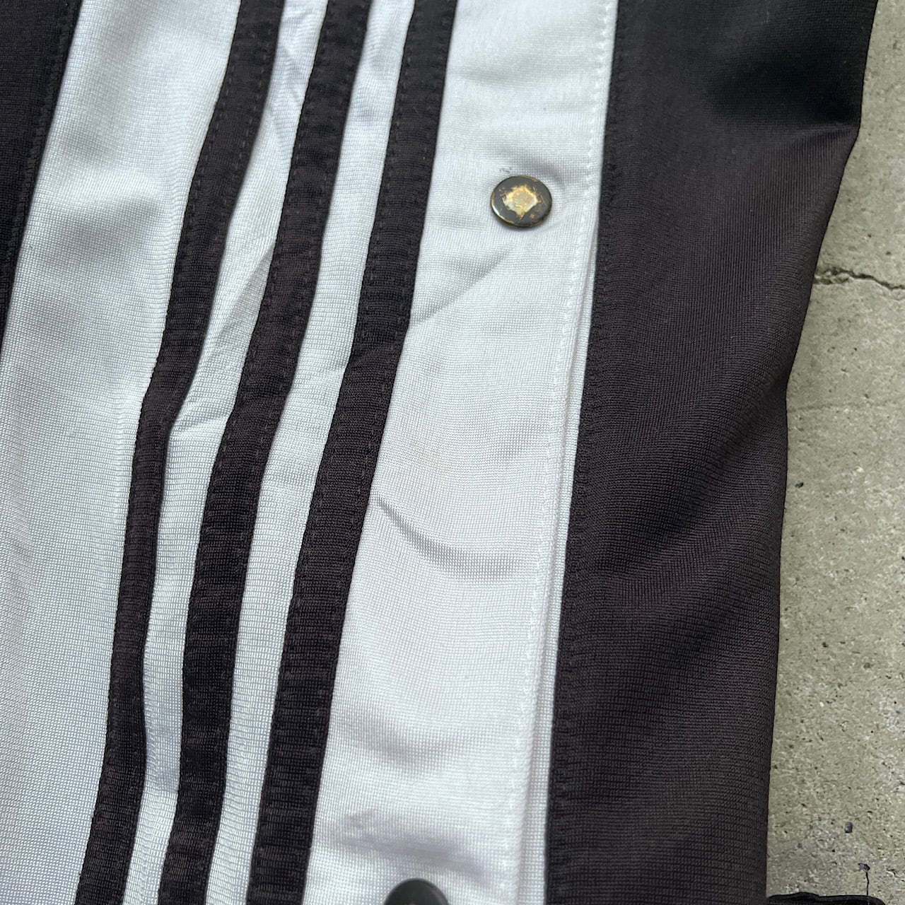 90年代 adidas アディダス サイドスナップ ジャージ トラックパンツ