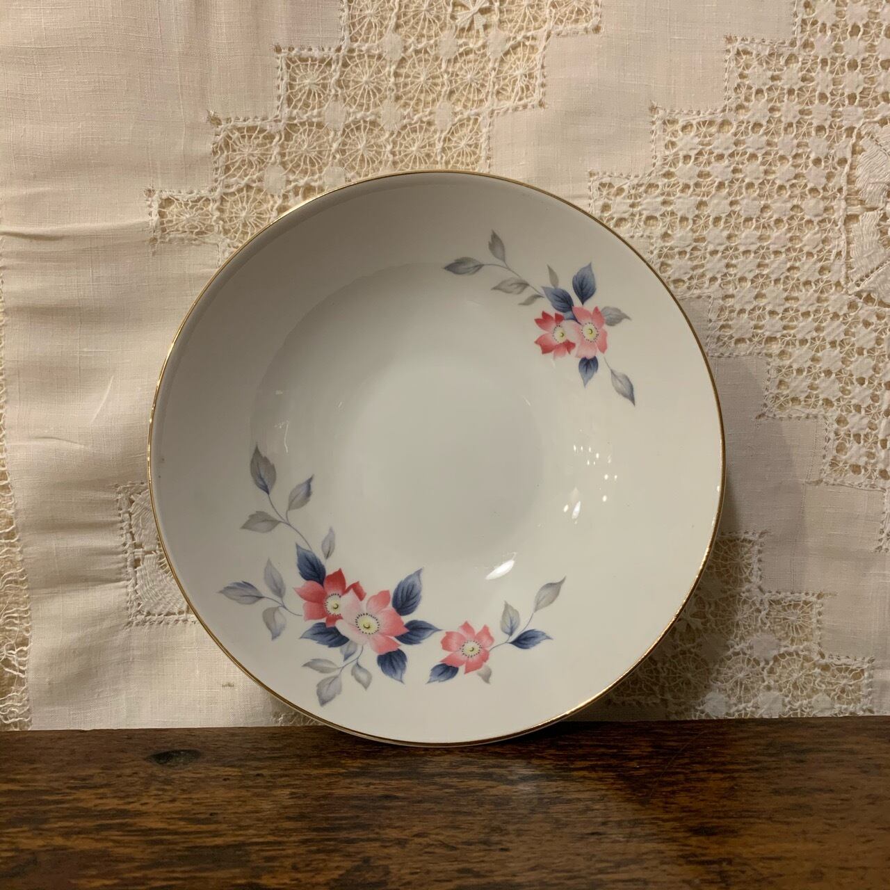 NARUMI ナルミ ビンテージ 花柄プレート サラダボウル皿
