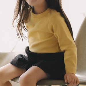 【2点送料無料】«予約»«mel mel» リブトップス 9colors