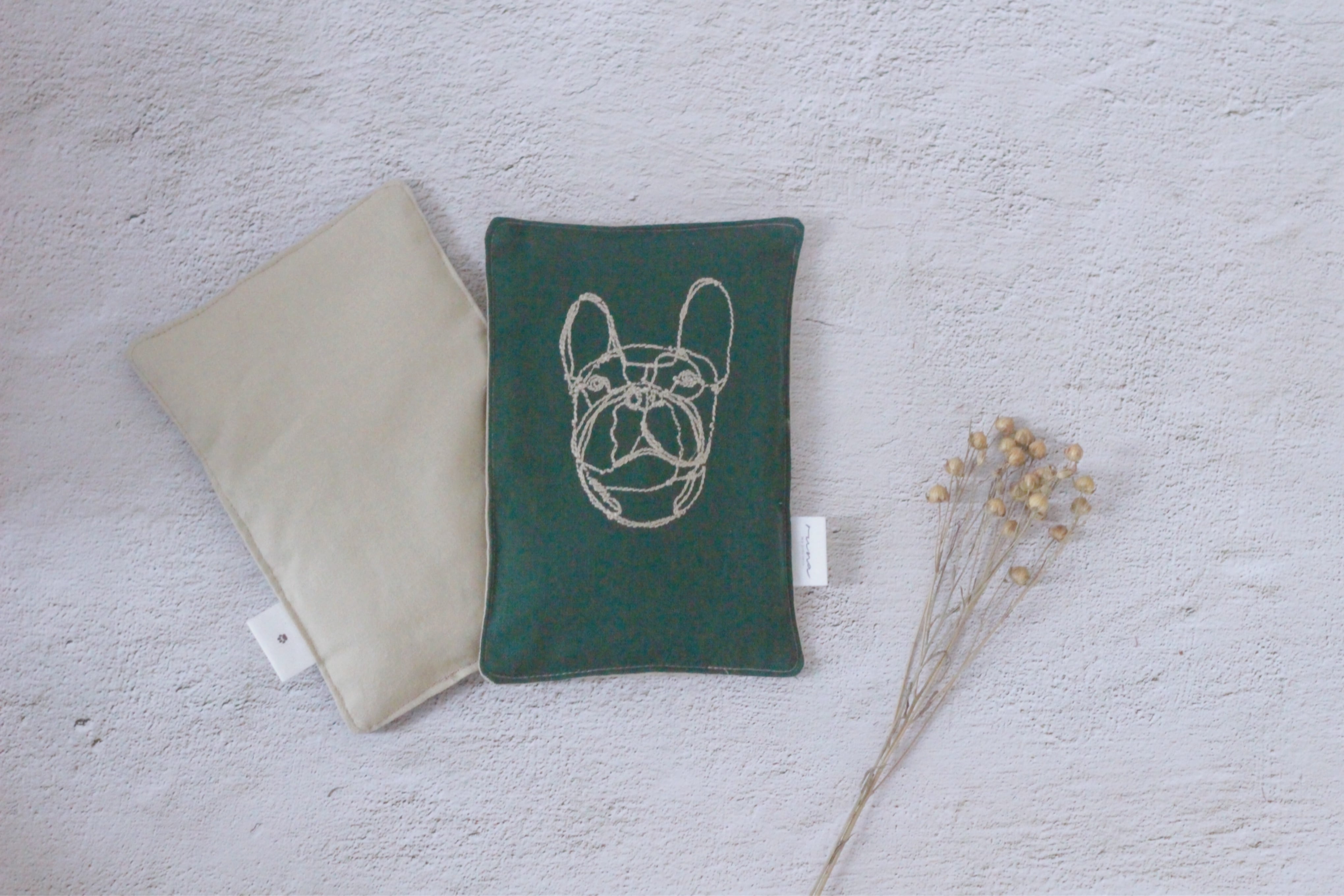 ★犬の温活ケア "やわらぐぬか灸"8種のハーブ入り