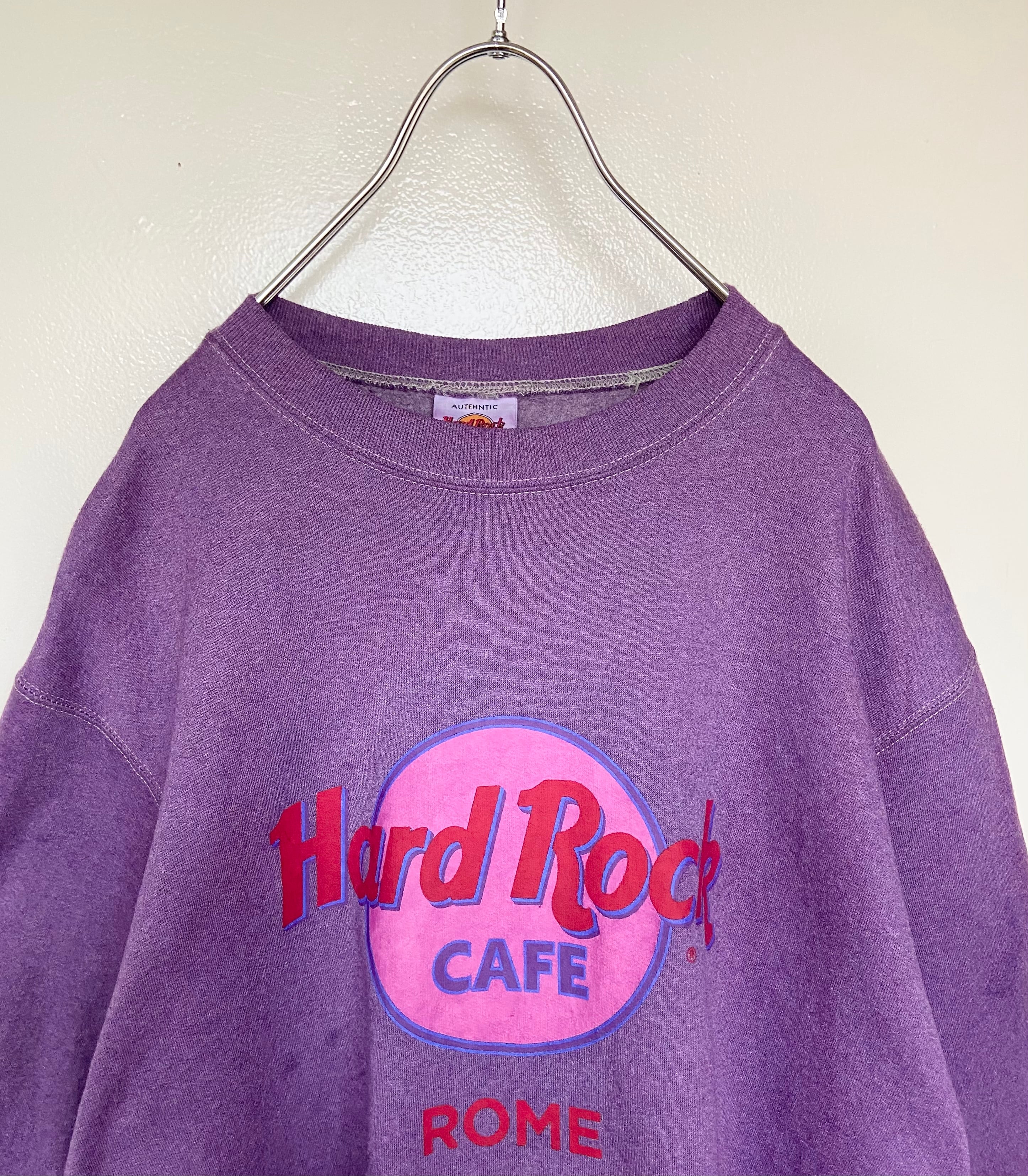 古着 Hard Rock Cafe/ハードロックカフェ    若紫（パープル） ROMA スウェット