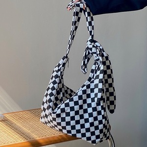 【予約】block check tote bag