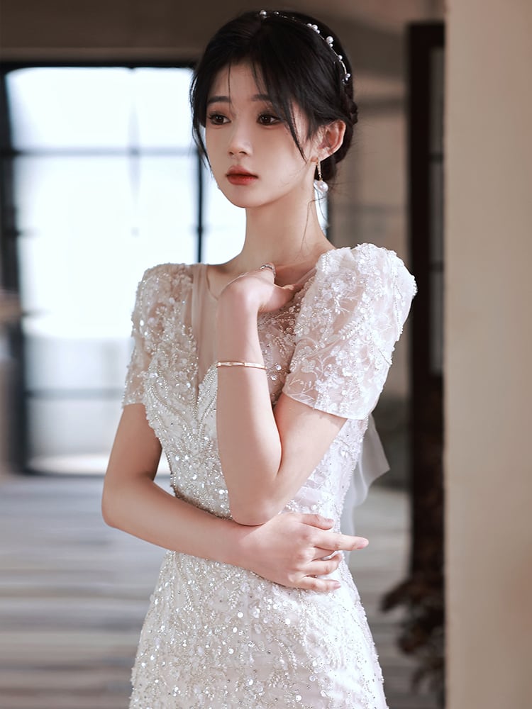 韓国風マーメイドドレス