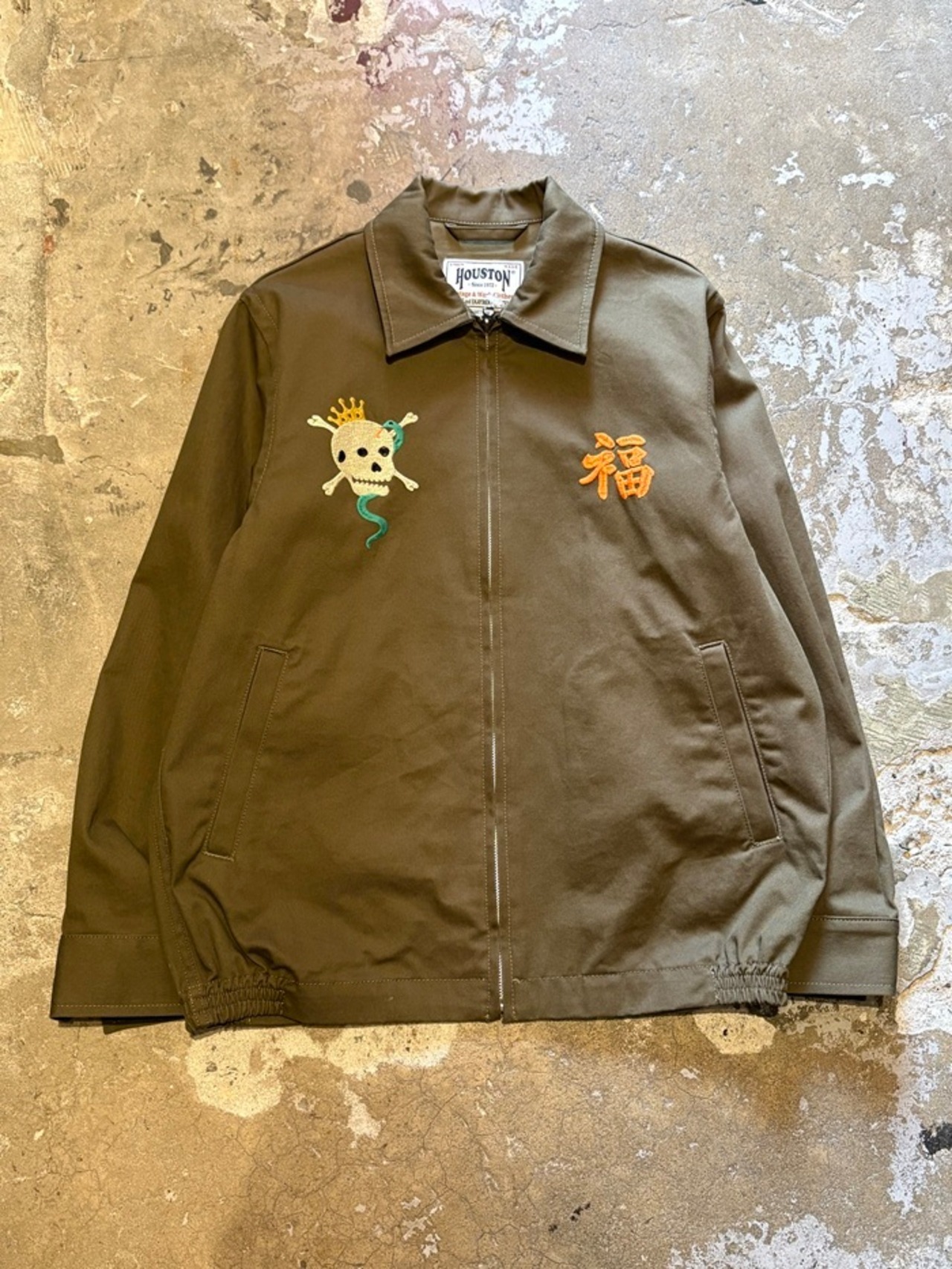 HOUSTON / VIETNAM JACKET " SKULL " / ベトナムジャケット / 51577 - 3