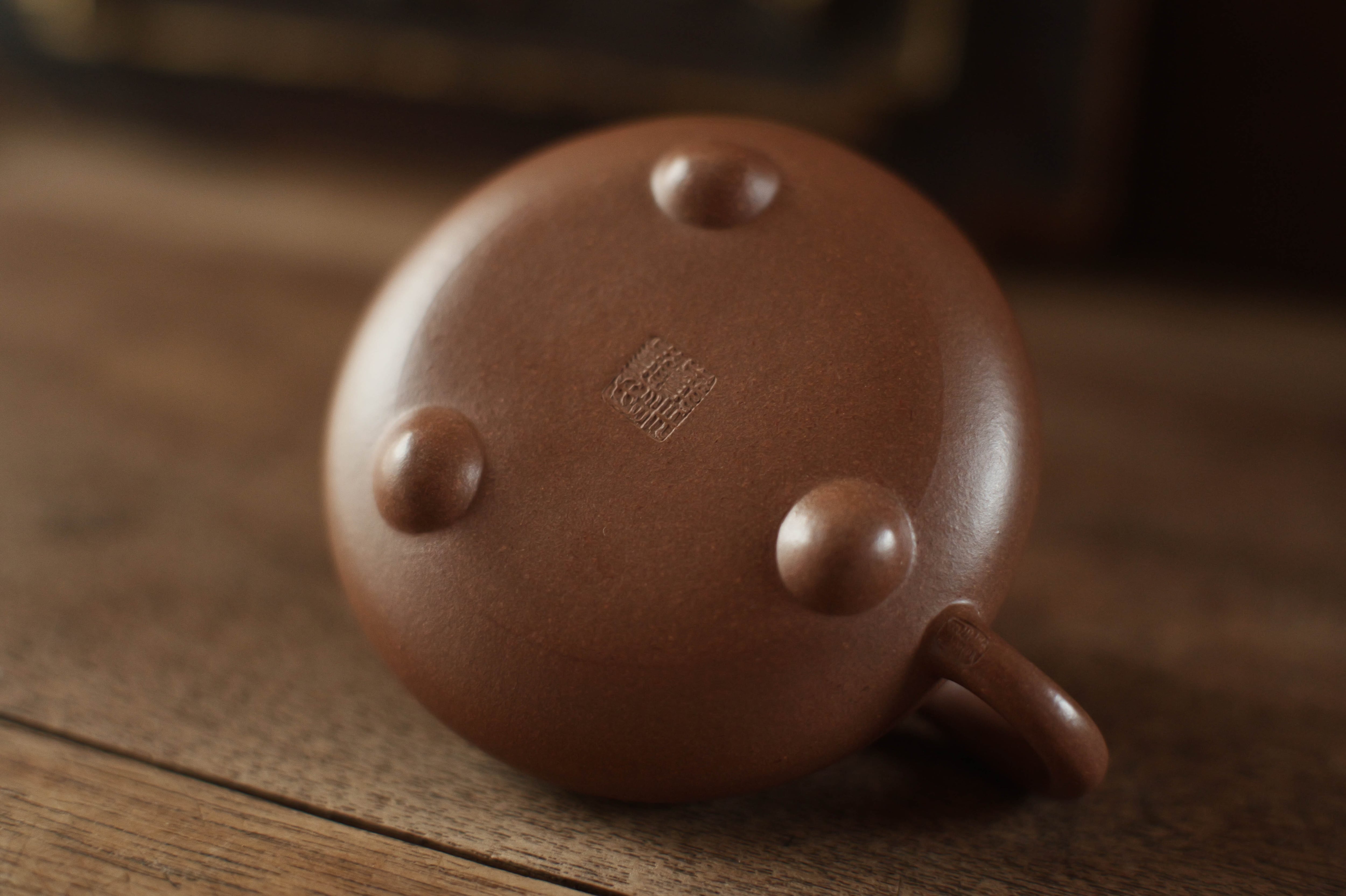 宜興紫砂壺「曼生」（満水容量約150cc）・黄降坡泥 | 北白川糕糰店