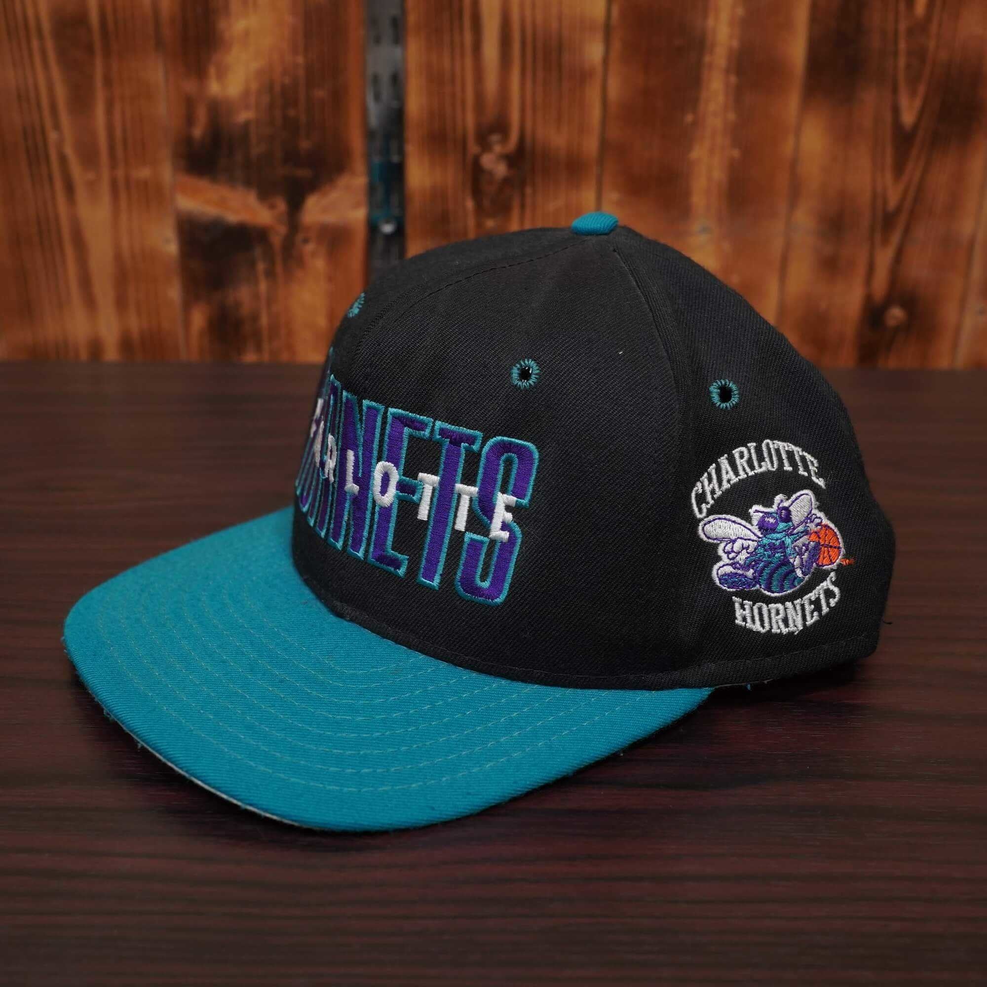 charlotte hornets usa製 ajd キャップ シャーロット ホーネッツ