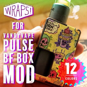 WRAPS! for VANDYVAPE PULSE BF BOX MOD / バンディーベープパルスBF